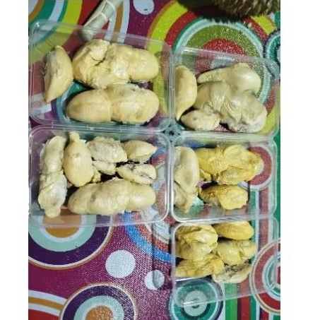 

Durian kupas (Palembang )
