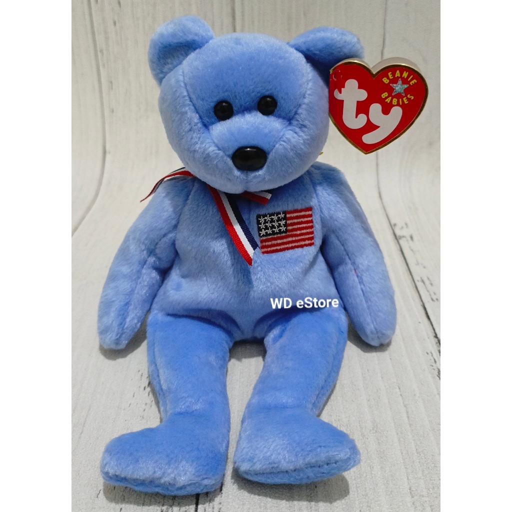 Boneka Teddy Bear TY Beanie Babies, America