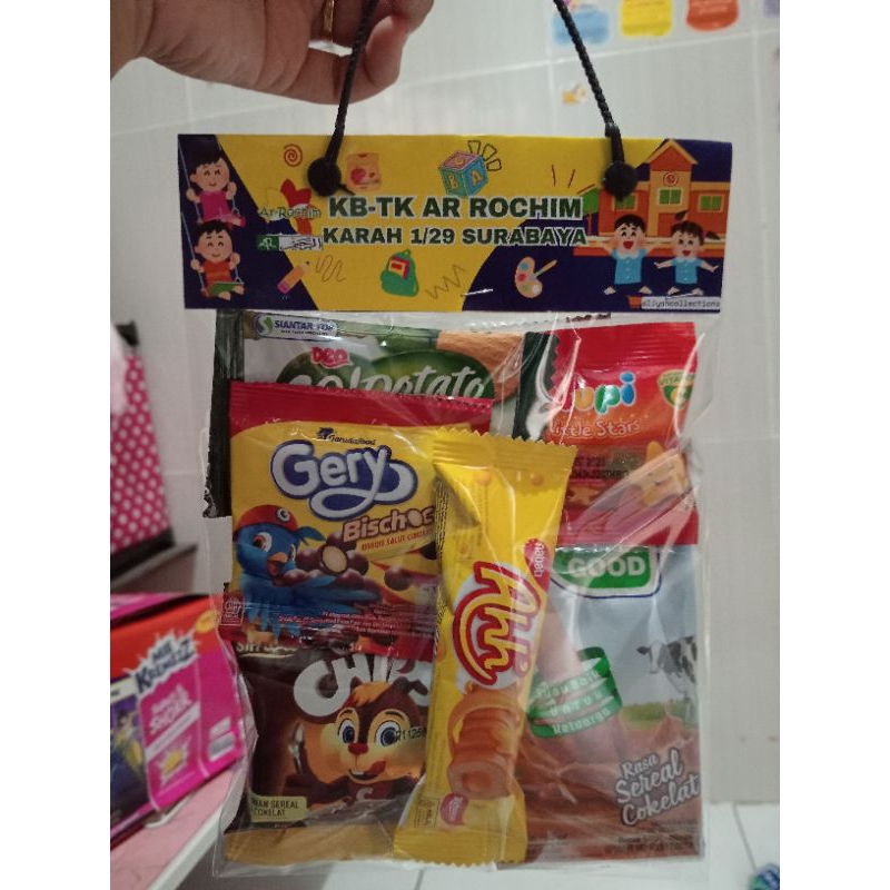 

MURAH!! PAKET SNACK CUSTOM TEMA/JUMAT BERKAH/BINGKISAN IDUL FITRI /SOUVENIR ULANG TAHUN/