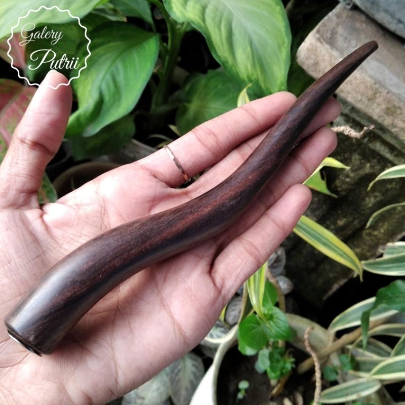 Pipa once / once cangklong / pipa rokok / padutan kayu kalimosodo S