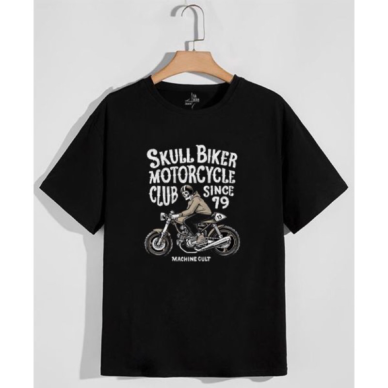 Kaos Skull Biker Motorcycle Club Since 79