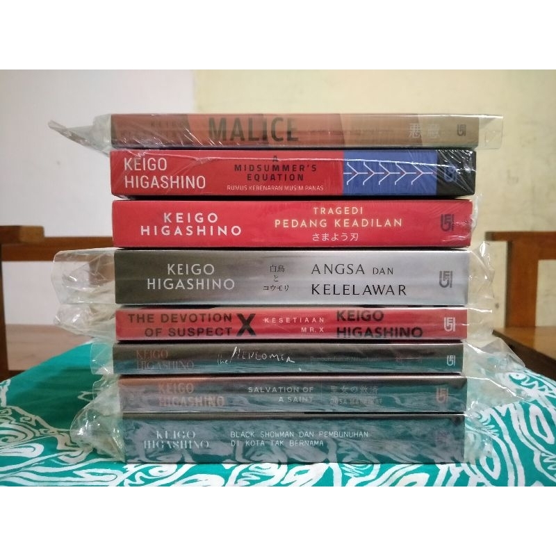 Preloved Buku Novel Keigo Higashino