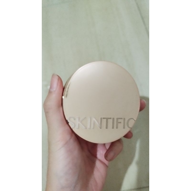 preloved skintific cushion shade almond