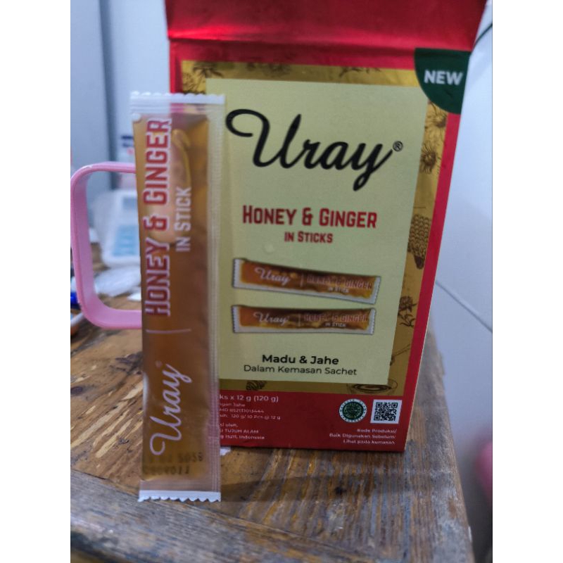 

Uray madu murni stick honey&ginger