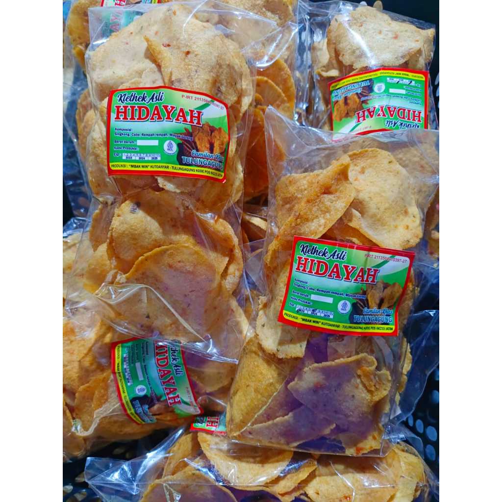 

Kletek Singkong Hidayah 250g dan 500g