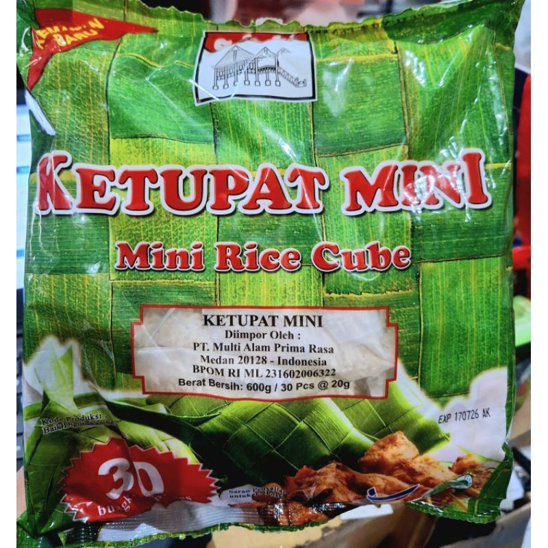 

Ketupat Mini 600gr isi 30pcs