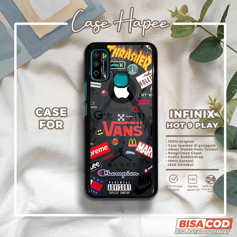 Case Infinix Hot 9 Play Casing Infinix Hot 9 Play [BGRF] Casehapee Case Glossy Case Aesthetic Custom