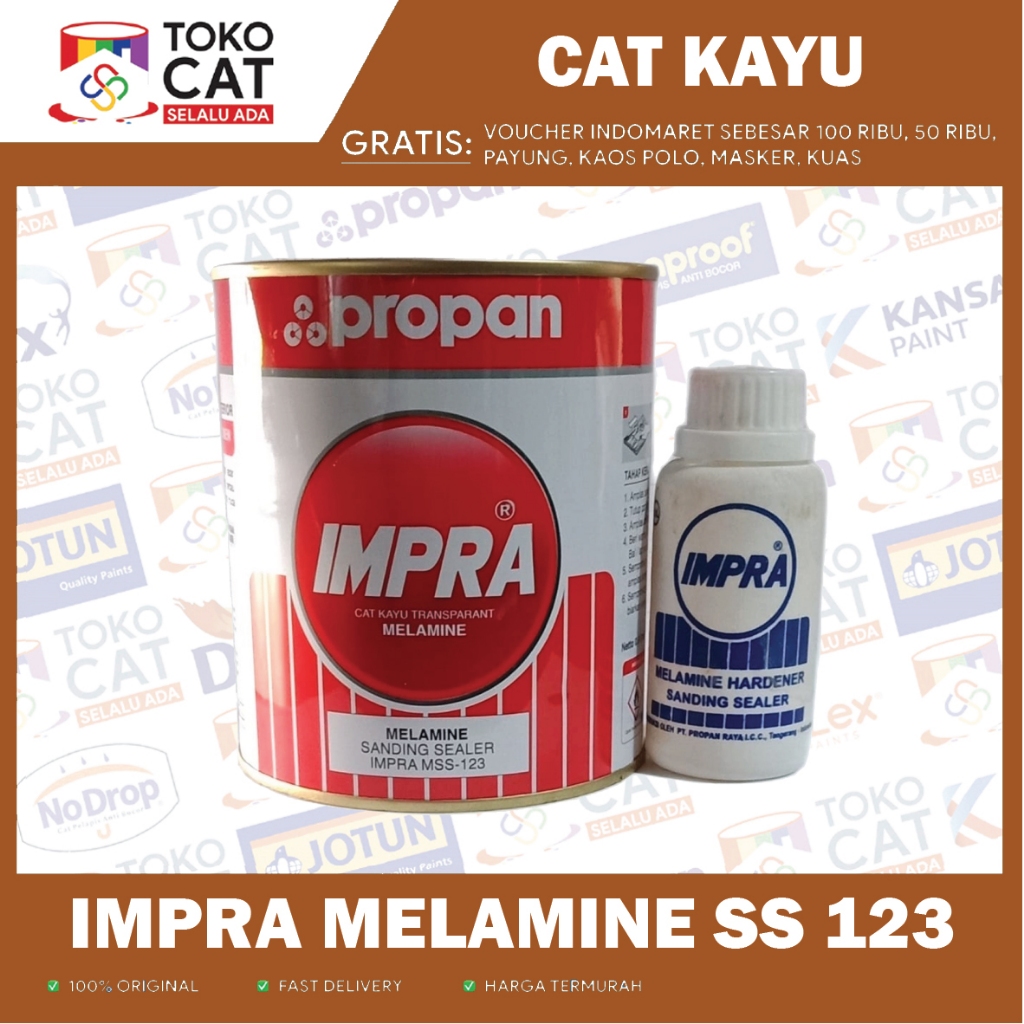 Sending Sealer | IMPRA PROPAN MELAMINE SENDING SEALER MSS 123 5 LITER + HARDANER