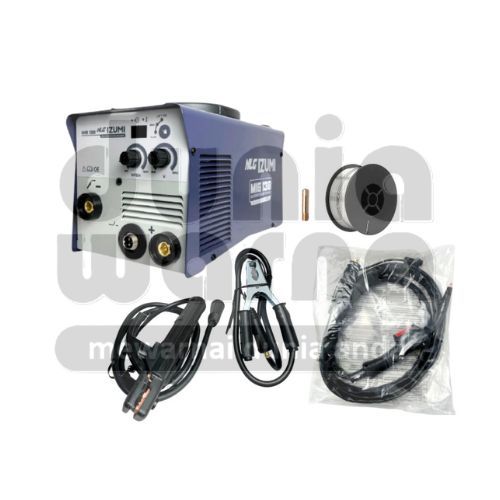 NLG IZUMI MIG138/MIG 138 Mesin/Travo/Trafo/Inverter Las MIG GASLESS Include Kawat Las Mig 0.8mm 1Kg