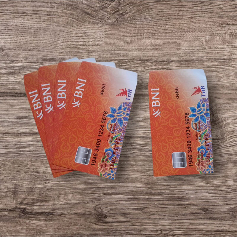 

Amplop Ampau atm df isi 100pcs per paket