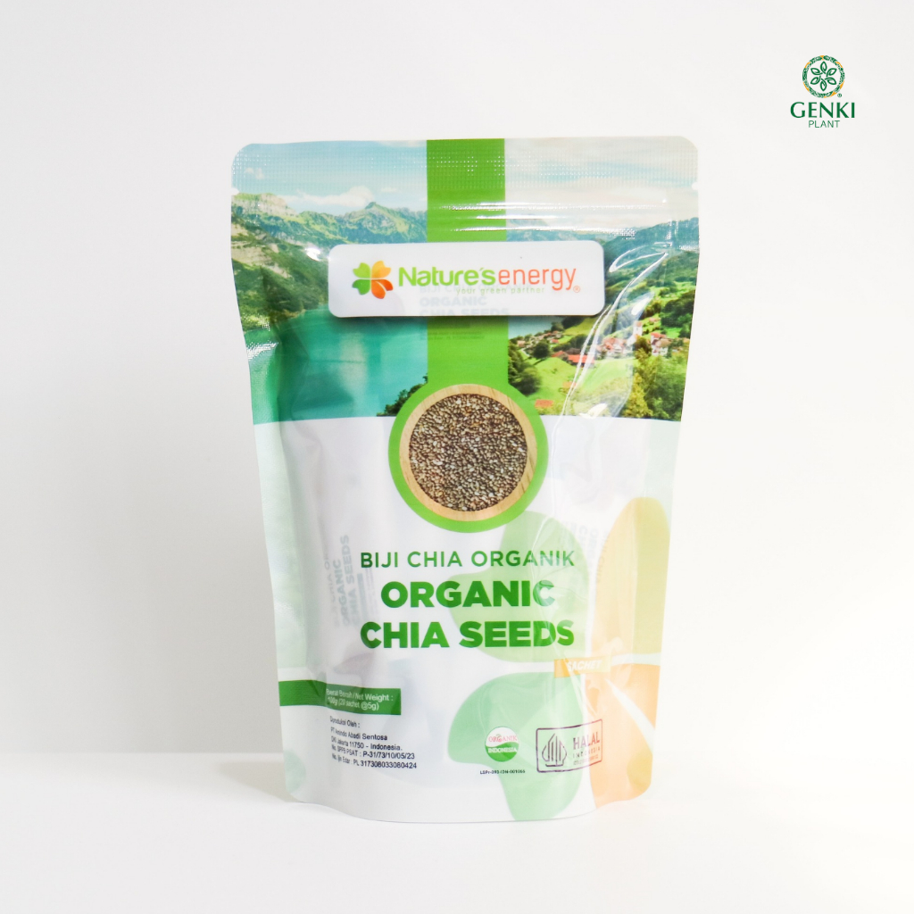 

Nature`s Energy Organic Black Chia Seed Peru - 5 g x 20 sachet