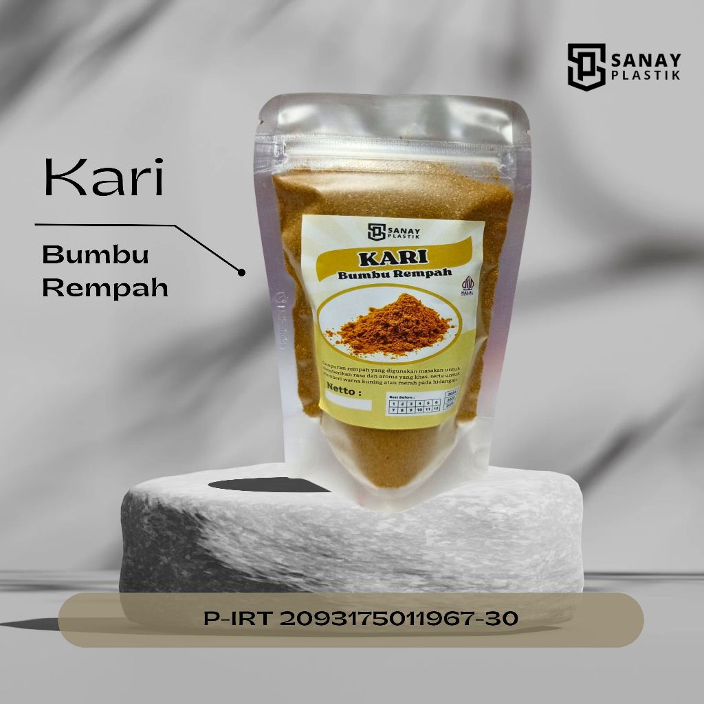 

KARI BUBUK MURNI TANPA CAMPURAN 50 GRAM DAN 100 GRAM