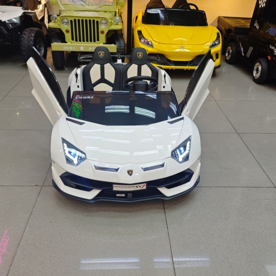 MOBIL AKI ANAK LAMBORGHINI AVENTADOR SVJ NKYZ-034C BERSTANDAR RESMI