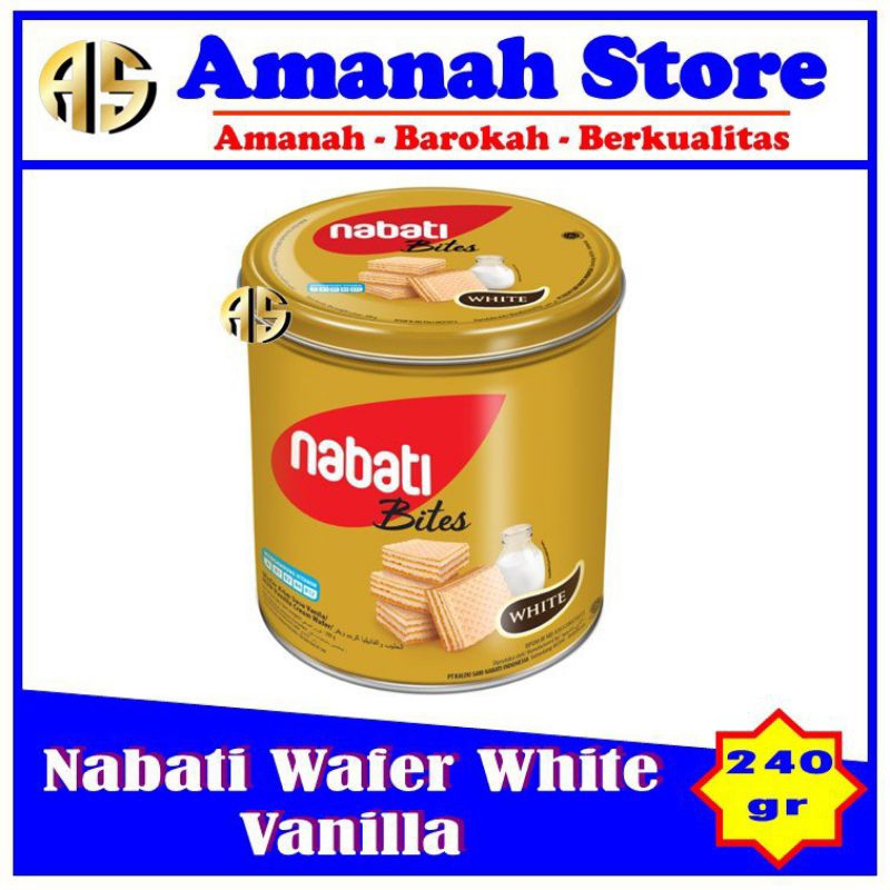 

Nabati Wafer Choco White Vanila Cream 240gr