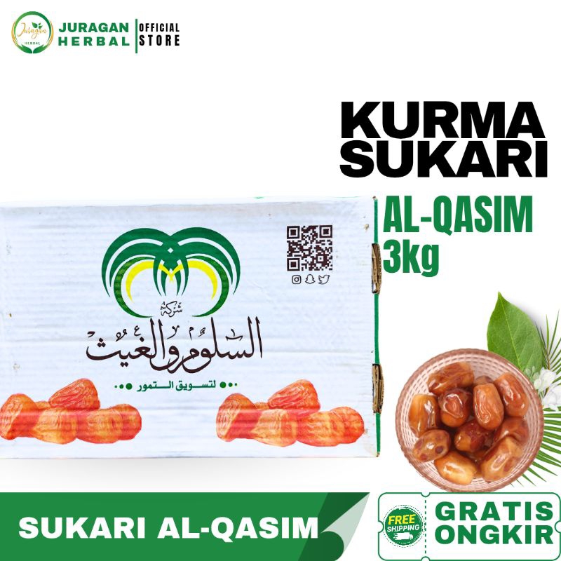 

SUKARI AL-QASIM 3KG | Kurma Sukari