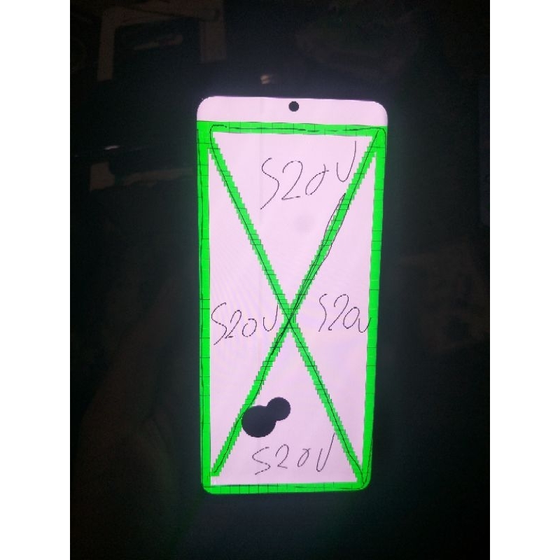 lcd samsung s20 ultra minus