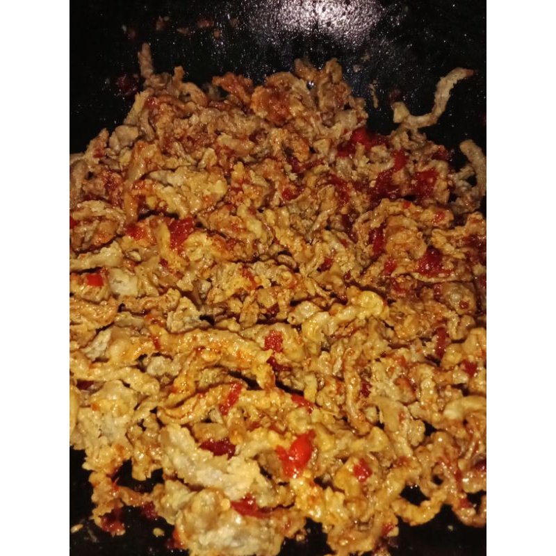 

Cemilan USUS CRISPY PREMIUM BALADO PEDAS