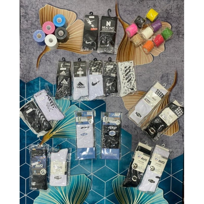 Kaos kaki Bola Panjang/Pendek bahan tebal Antislip