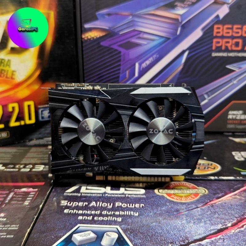 VGA Card Nvidia GeForce ZOTAC GTX 1050 Ti 4GB 128Bit DDr5 Pci-Express