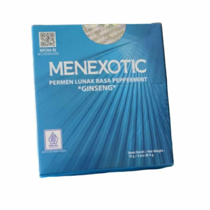 Permen Pria Menxotic|Mense Xotic|Mens Exotic|MeneXotic Original Candy Stamina 1 Kotak Isi 4pcs