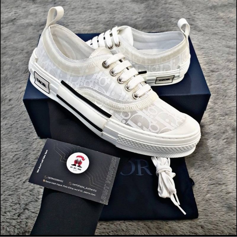 Dior B23 Oblique Logo Sneakers