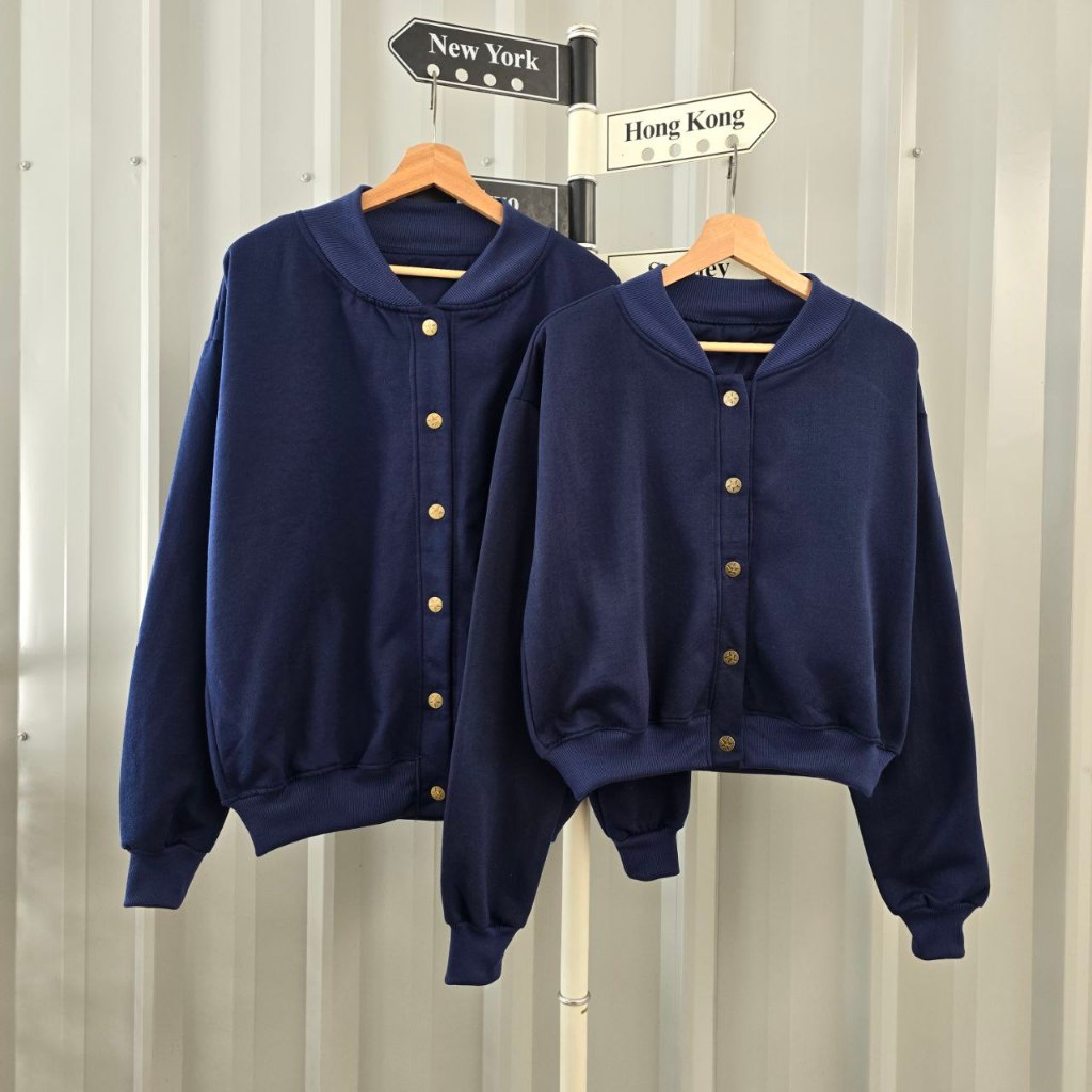 ( ISI 2 PCS ) Jaket Couple Pasangan Terbaru / Sweater Couple pasangan / switer kapelan - ootd couple