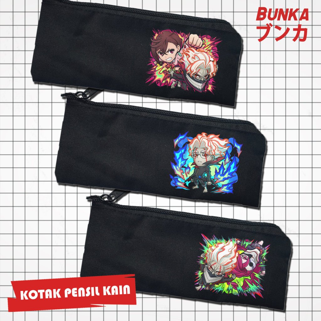 

Pouch Tempat Pensil Anime Dandadan Action Murah Bahan Souvenir Pernikahan Bisa Bayar Ditempat cod Gift Anniversary Couple Hampers Kado