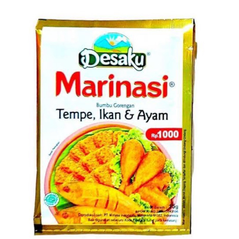 

DESAKU MARINASI BUBUK [12 Pcs]