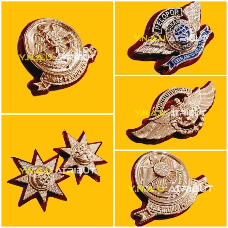 ATRIBUT DISHUB/PIN WING DISHUB EXCLUSIVE
