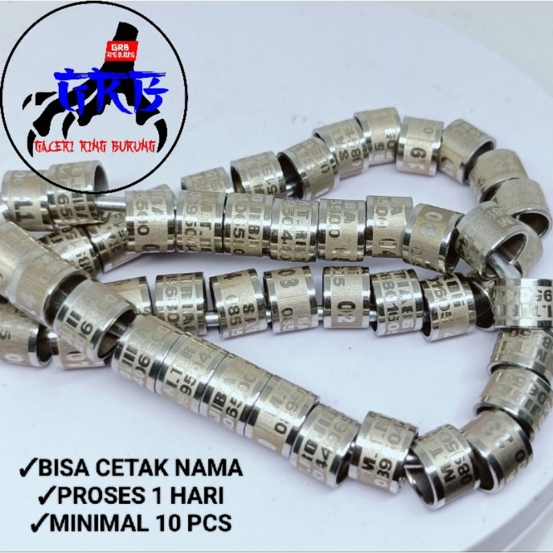 NEW PRODUK RING MERPATI COSTUM NAMA BAJA WINNER