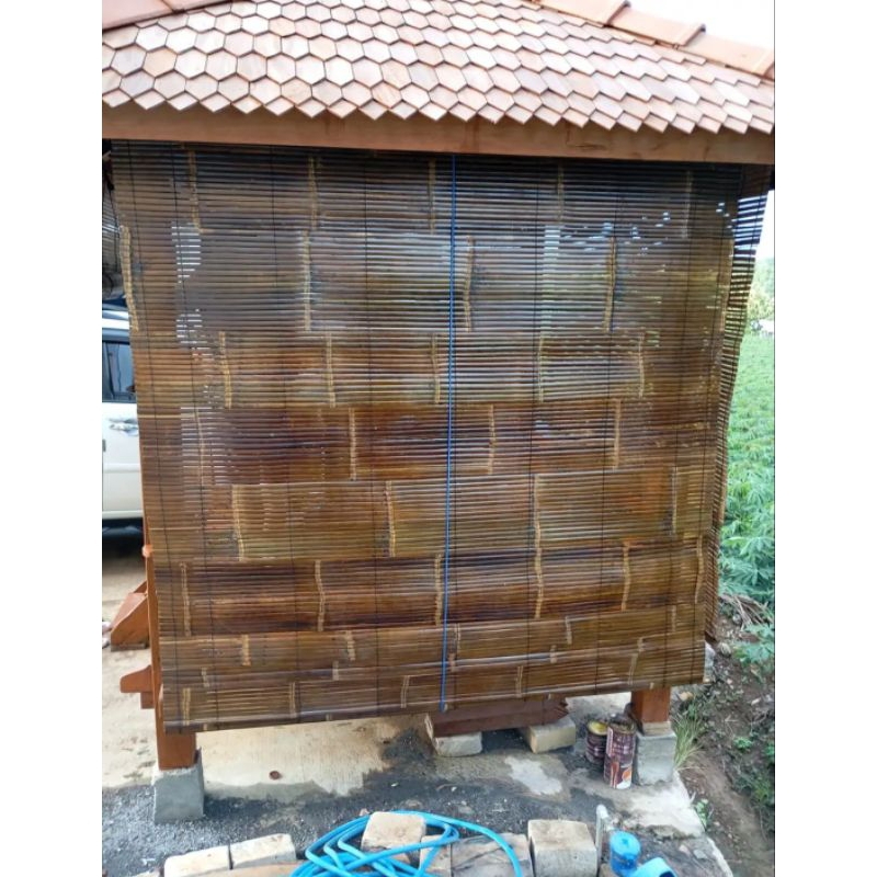 TIRAI BAMBU WULUNG (Sudah finishing plitur+vernis)