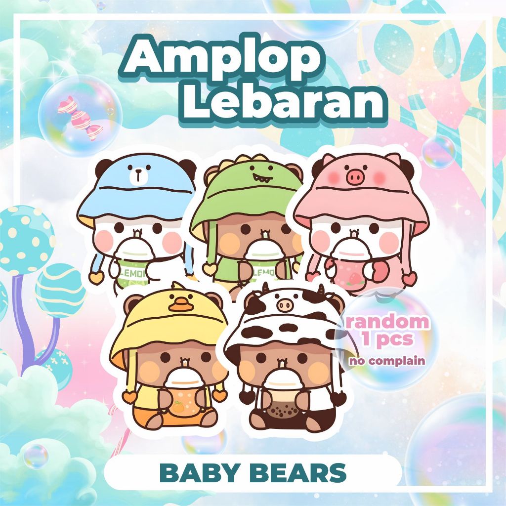 

Amplop Lebaran 2025 | Baby Bears