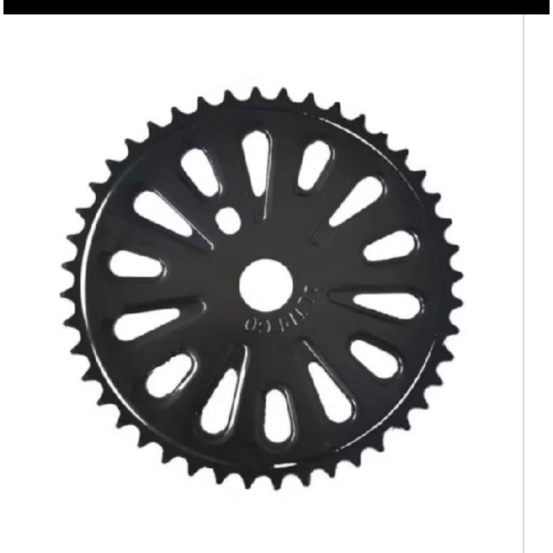 Crank/Piringan 44T BMX 20Inc, Model Matahari/Bintang