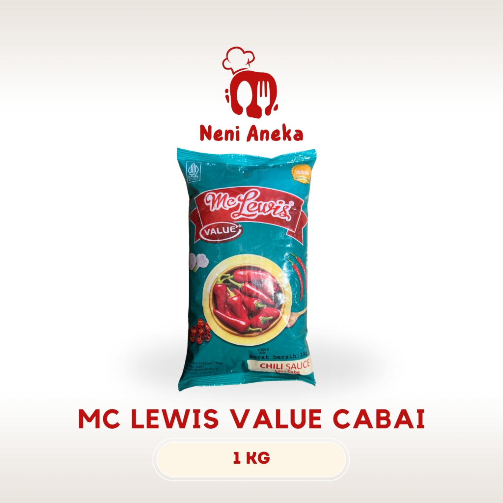 

Mc Lewis Cabai Sauce Value - 1Kg