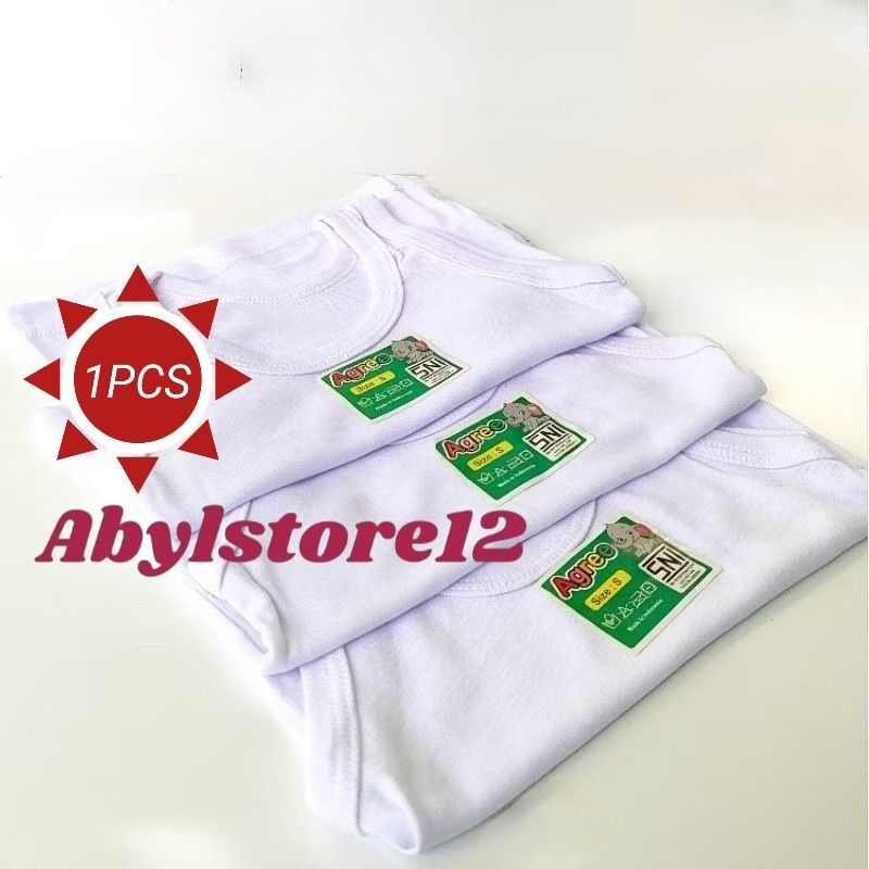 [2pcs] Singlet Agree ST02//singlet agree anak//singlet agree murah