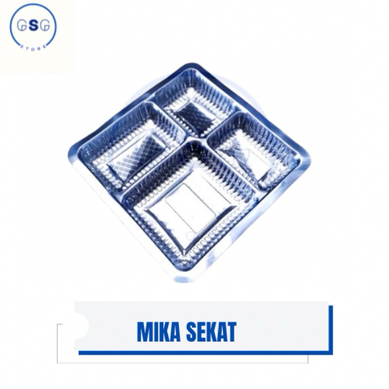 Mika Sekat / Mika Box / Mika Kotak Nasi 18x18