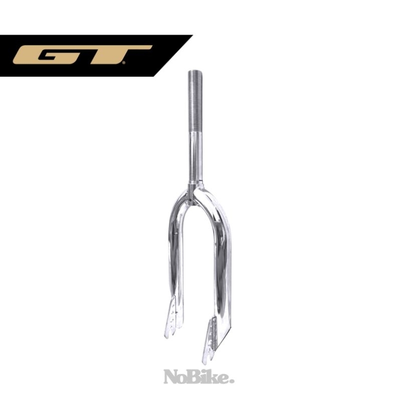Fork Garpu Sepeda BMX 20 Standart Steel Chrome GT