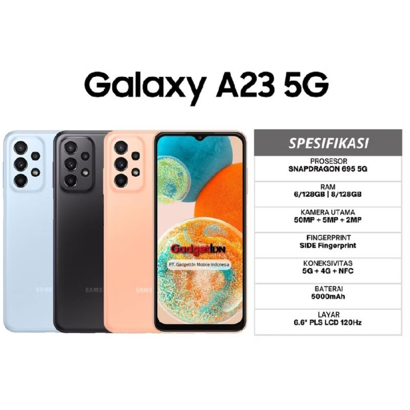 HP Samsung Galaxy A23 5G 8/128 Second Mulus