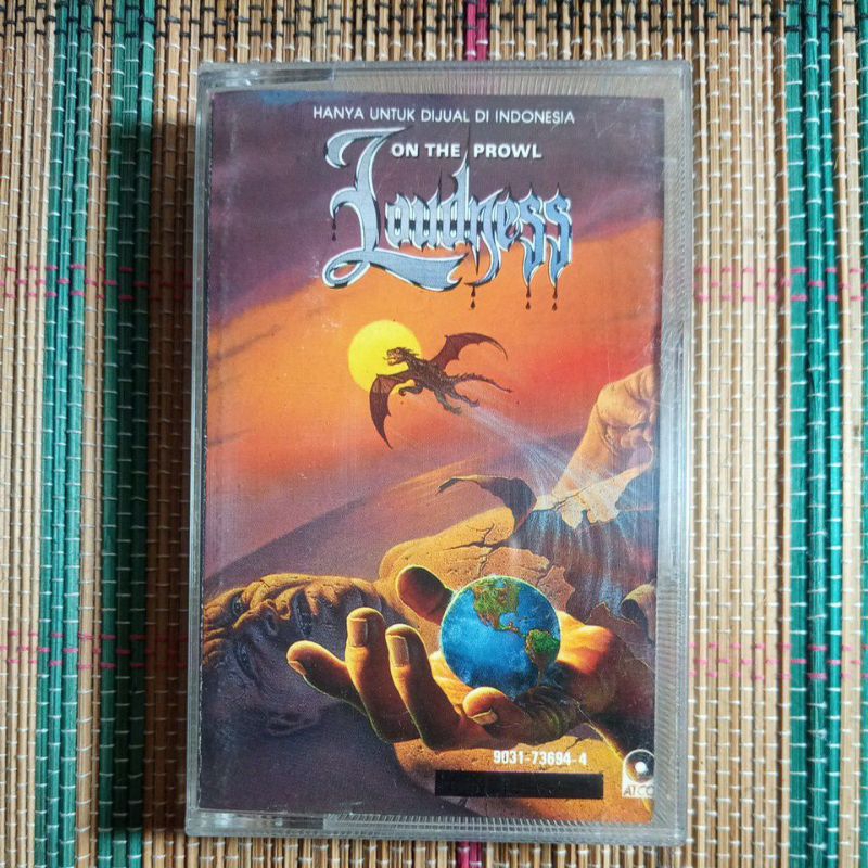 LOUDNESS - ON THE PROWL " Cassette tape kaset pita