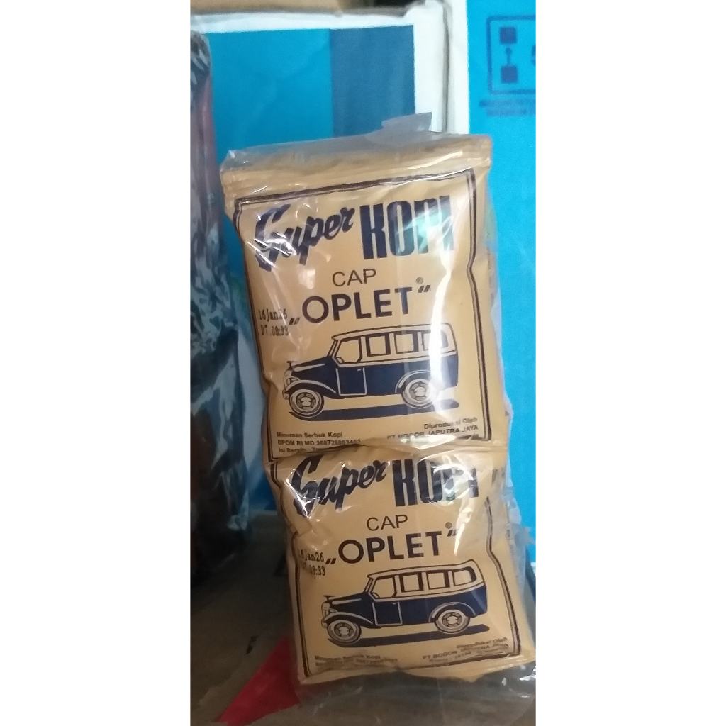 

Kopi Bubuk Super Cap Oplet (1 pak isi 30 pcs x @ 7g )