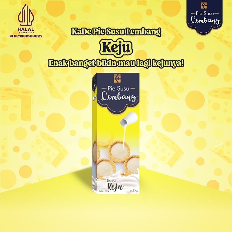 

DEB PIE SUSU PIE SUSU LEMBANG KADE Isi 7 pcs 195gr