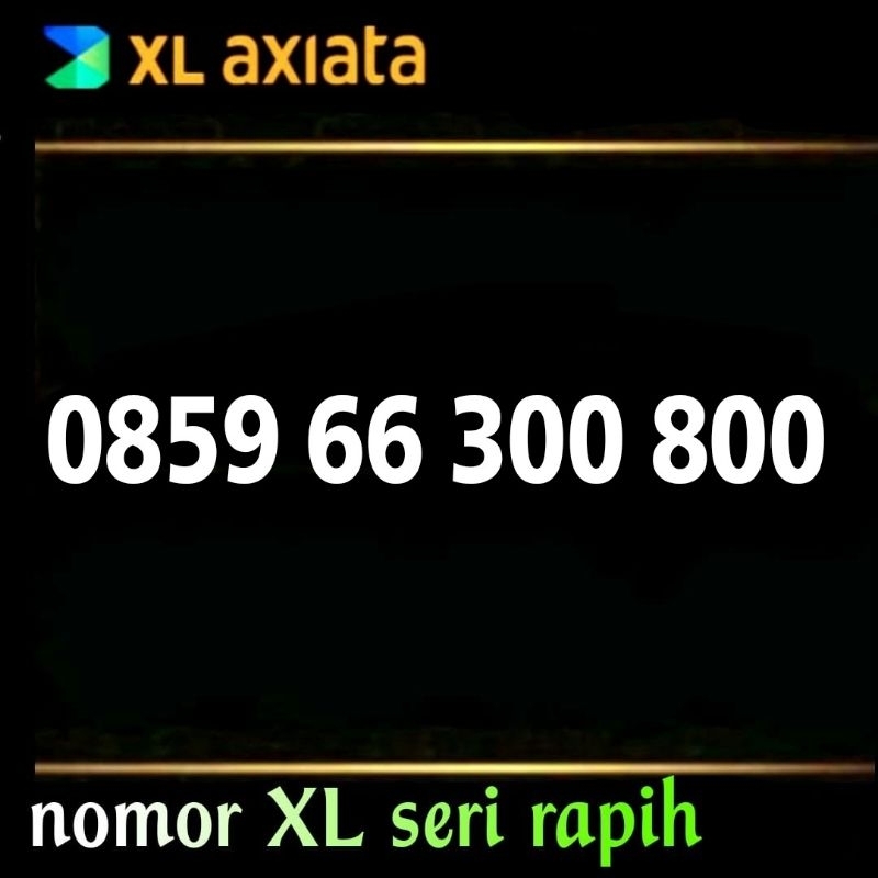 Nomor cantik XL - Kartu Perdana XL - Nomor XL Cantik - Nomer Perdana XL Cantik