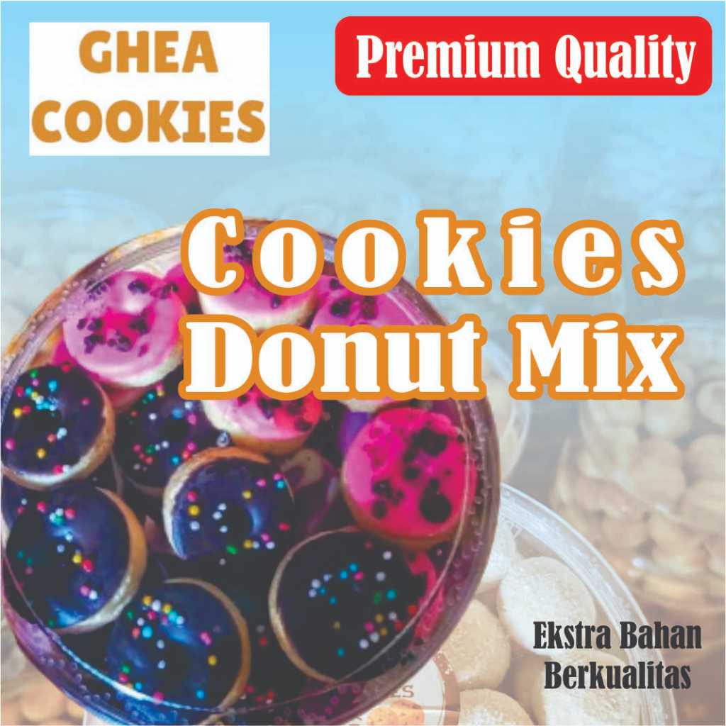 

Cookies mini donut cookies mix spesial kue lebaran