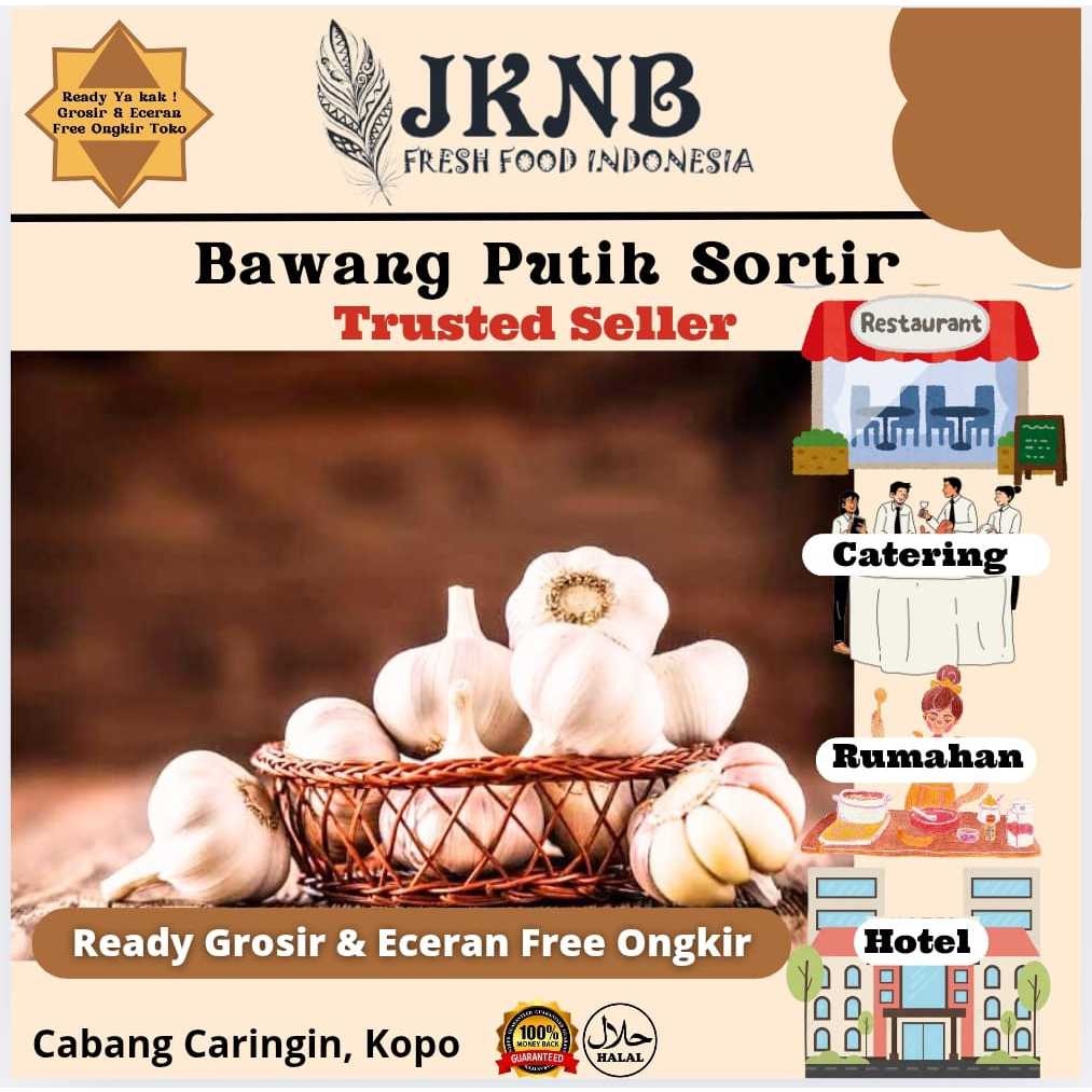 

Bawang Putih Premium | Bawang Putih Super | JKNB Fresh Food
