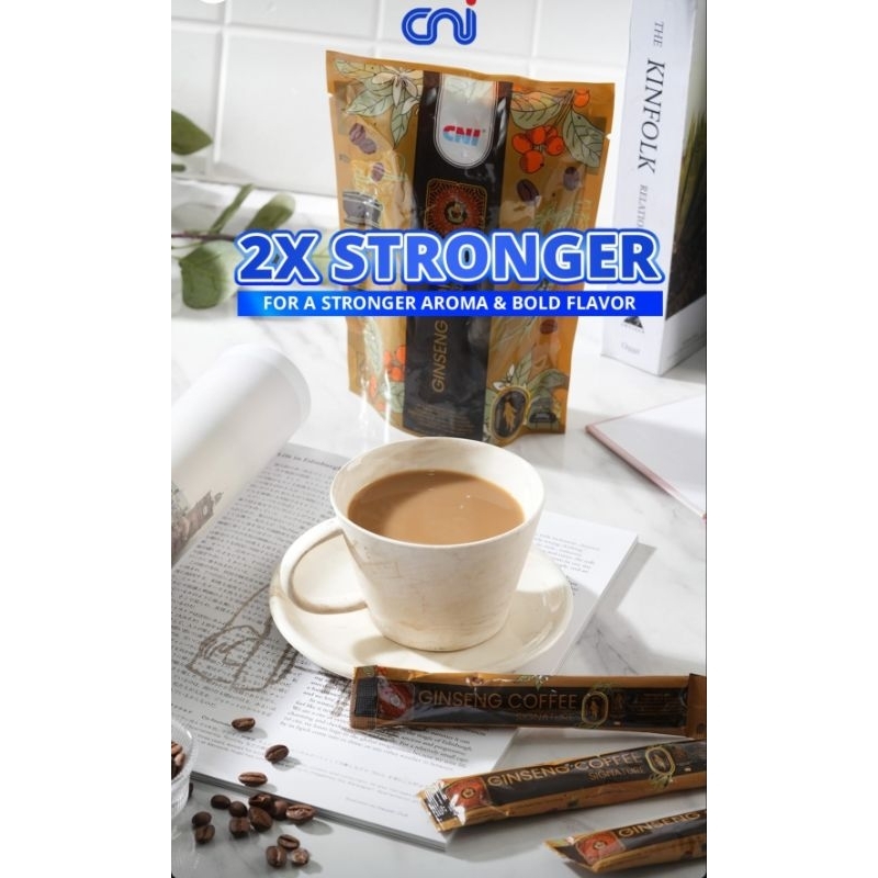 

Kopi Ginseng Signature Isi 10 Stik Meningkatkan Fokus Dan Konsentrasi Kopi CNI Original