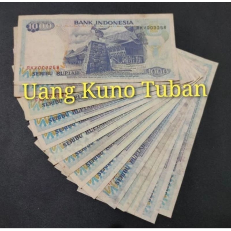 UANG KUNO 1000 RUPIAH TAHUN 1992