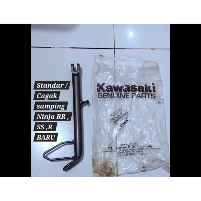standar samping /,cagak samping ninja RR ,SS,R BARU Original kawasaki