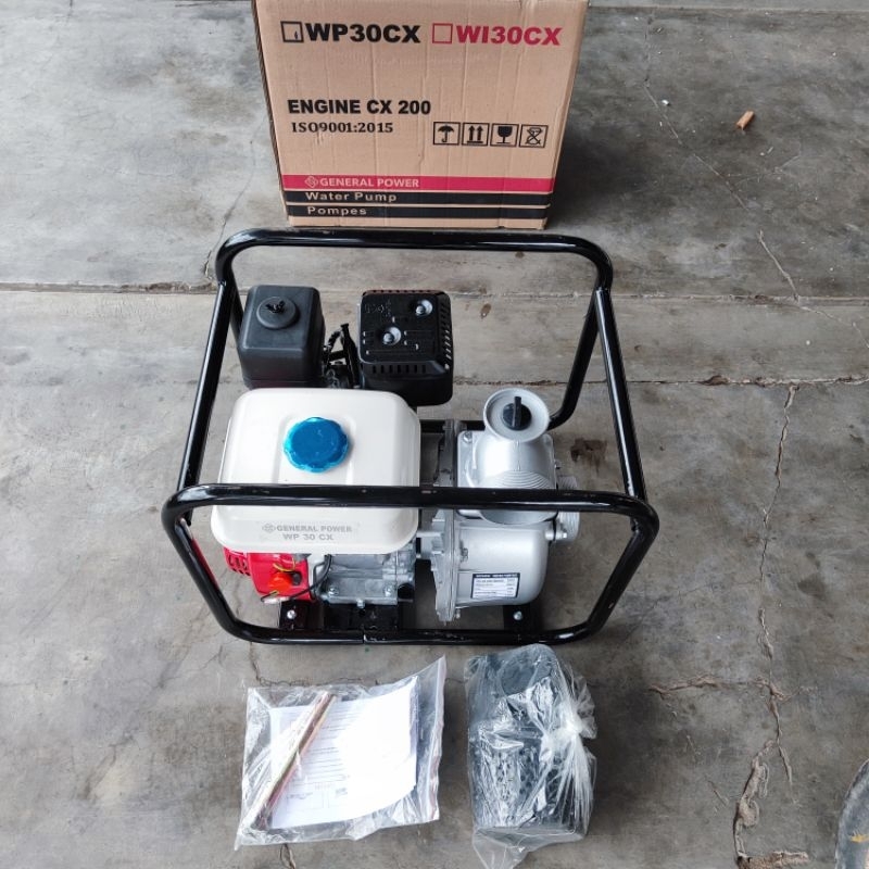 Mesin Water Pump Alkon Pompa Sedot Air Irigasi Sawah 3" inch dim General WP30CX