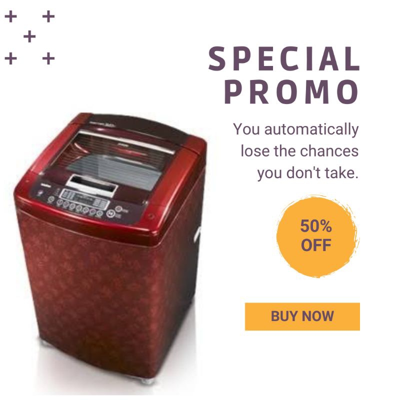 Mesin Cuci Turbo Drum