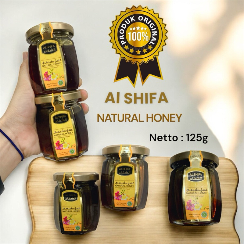 

(COD) Madu Murni Alshifa 125 Gr Natural Honey Arab | Stamina Daya Tahan Tubuh